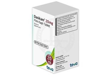 DASİKAM 20 MG FİLM KAPLI TABLET