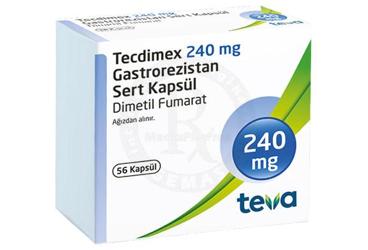 TECDİMEX 240 MG GASTROREZİSTAN SERT KAPSÜL, 56 ADET