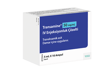 TRANSAMINE 50 MG/ML IV ENJ COZELTI, 5 ML