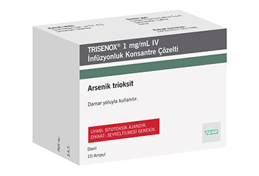 TRISENOX 1 MG/1 ML IV INFÜZYON IÇIN KONSANTRE ÇÖZELTI IÇEREN AMPUL, 10 ADET