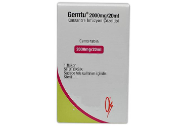 GEMTU 2000 MG/20 ML KONSANTRE INFÜZYON ÇÖZELTISI ,FLAKON, 1 ADET