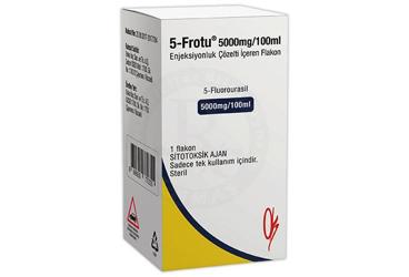 5-FROTU 5000MG/100ML ENJEKSIYONLUK ÇÖZELTI IÇEREN FLAKON,FLAKON, 1 ADET