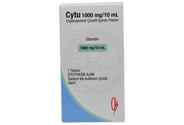 CYTU 1000 MG/ 10 ML ENJEKSİYONLUK ÇÖZELTİ İÇEREN FLAKON, 1 ADET