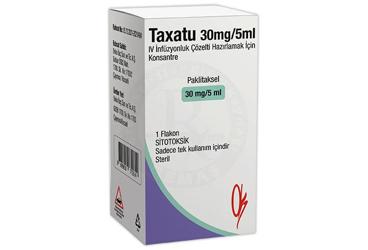 TAXATU 30 MG /5 ML IV İNFÜZYONLUK ÇÖZELTİ HAZIRLAMAK İÇİN KONSANTRE, 1 ADET