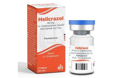 HELİCRAZOL 40 MG I.V. ENJEKSİYONLUK ÇÖZELTİ HAZIRLAMAK İÇİN LİYOFİLİZE TOZ, 1 ADET
