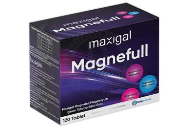 MAXIGAL MAGNEFULL MAGNEZYUM ICEREN TAKVIYE EDICI GIDA TABLET 120 tablet