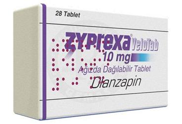ZYPREXA VELOTAB 10 MG AGIZDA DAGILABILIR TABLET, 28 ADET