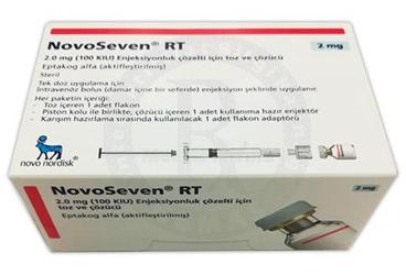 NOVOSEVEN RT 2 MG (100 KIU) ENJEKSİYONLUK ÇÖZELTİ İÇİN TOZ VE ÇÖZÜCÜ