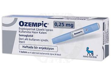 OZEMPİC 0,25 MG ENJEKSİYONLUK ÇÖZELTİ İÇEREN KULLANIMA HAZIR KALEM, 1 ADET