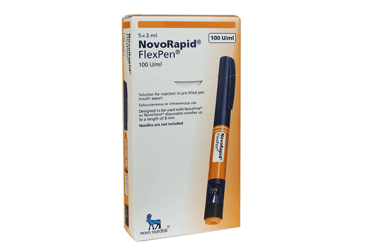 NOVORAPİD FLEXPEN 100 U/ML ENJEKSİYONLUK ÇÖZELTİ İÇEREN KULLANIMA HAZIR KALEM, 5 ADET