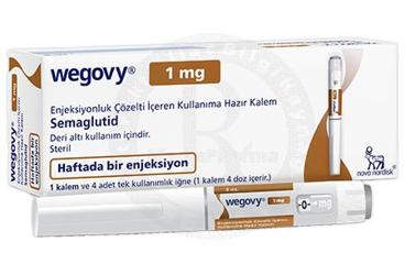 WEGOVY 1 MG ENJEKSİYONLUK ÇÖZELTİ İÇEREN KULLANIMA HAZIR KALEM, 1 ADET