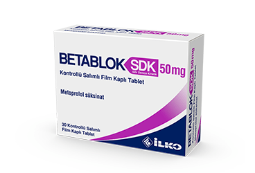 BETABLOK SDK 50 MG KONTROLLÜ SALIMLI FILM TABLET, 30 ADET