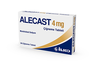 ALECAST 4 MG ÇIĞNEME TABLETI, 28 ADET