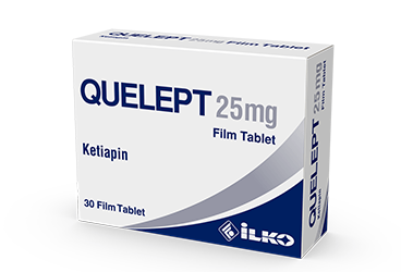 QUELEPT 25 MG FILM KAPLI TABLET, 30 ADET