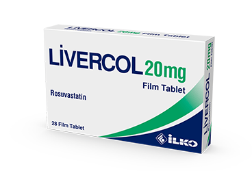 LIVERCOL 20 MG FILM KAPLI TABLET, 28 ADET