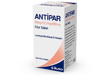 ANTIPAR 50 MG/ 12,5 MG/ 200 MG FİLM KAPLI TABLET, 100 ADET