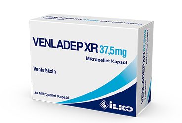 VENLADEP XR 37,5 MG MIKROPELLET KAPSÜL , 28 KAPSÜL