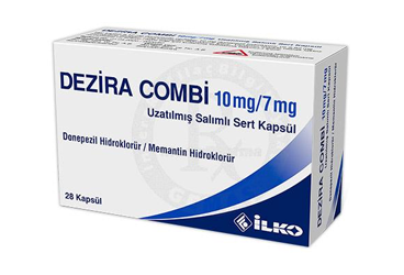 DEZİRA COMBİ 10 MG/7 MG UZATILMIŞ SALIMLI SERT KAPSÜL, 28 ADET