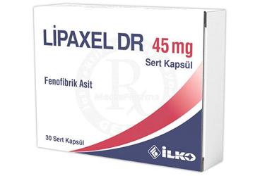 LİPAXEL DR 45 MG SERT KAPSÜL, 30 ADET