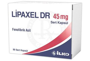 LİPAXEL DR 45 MG SERT KAPSÜL, 90 ADET