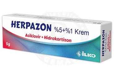 HERPAZON % 5 + % 1 KREM, 5 GRAM
