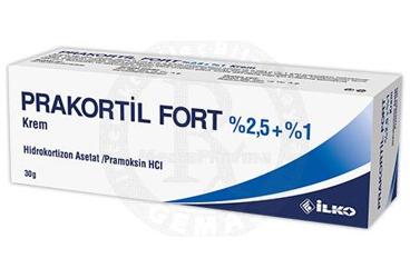 PRAKORTİL FORT %2.5 + %1 KREM, 30 GRAM