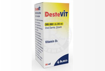 De-Rikets D3 300.000 IU/20 mL Oral Damla, Çözelti, 20 ML