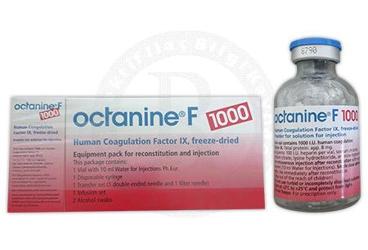 OCTANİNE F 1000 IU/10 ML IV ENJEKSİYONLUK ÇÖZELTİ HAZIRLAMAK İÇİN TOZ VE ÇÖZÜCÜ, 1 FLAKON+1 ÇÖZÜCÜ FLAKON