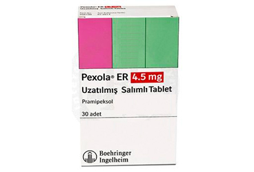 PEXOLA ER 4.5 MG UZATILMIS SALIMLI TABLET, 30 ADET