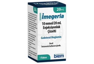 İmegeria 10 mmol/20 ml Enjeksiyonluk Çözelti, 1 ADET