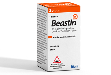 BEASTIN 25 MG I.V. INFÜZYON IÇIN LIYOFILIZE TOZ IÇEREN FLAKON ,1 ADET