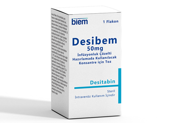 DESİBEM 50 MG İNFÜZYONLUK ÇÖZELTİ HAZIRLAMADA KULLANILACAK KONSANTRE İÇİN TOZ, 1 ADET