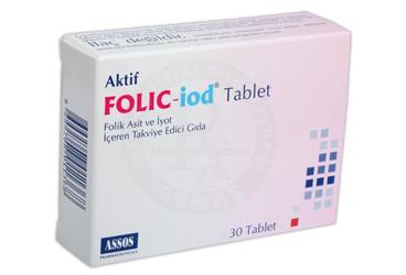 FOLIC IOD TABLET 30 tablet