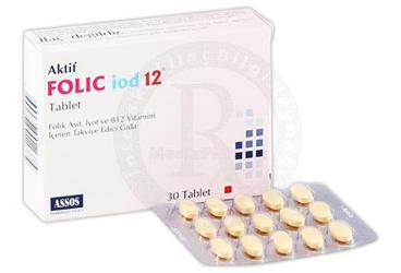 FOLIC-IOD 12 TABLET 30 tablet