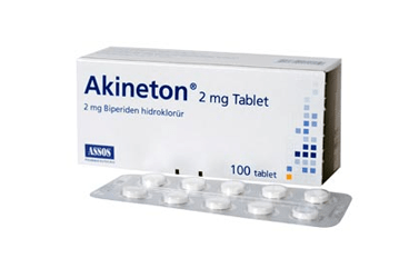 AKINETON 2 MG TABLET, 100 ADET