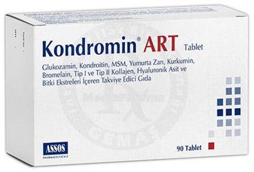 KONDROMIN ART TAKVIYE EDICI GIDA 90 tablet