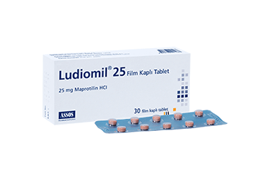 LUDIOMIL 25 MG TABLET, 30 ADET