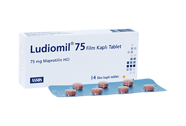 LUDIOMIL 75 MG TABLET, 14 ADET
