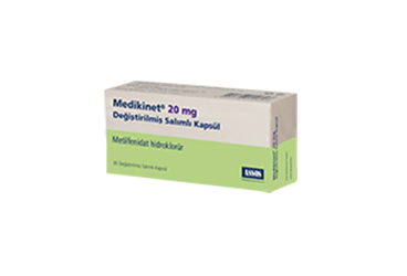 MEDİKİNET 20 MG DEĞİŞTİRİLMİŞ SALIMLI KAPSÜL (30 KAPSÜL)