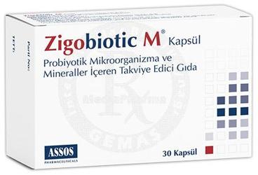 ZIGOBIOTIC M KAPSUL PROBIYOTIK MIKROORGANIZMA VE MINERALLER ICEREN TAKVIYE EDICI GIDA 30 kapsül