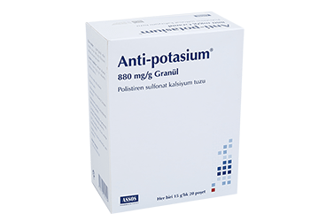 ANTI-POTASIUM 880 MG/G GRANUL, 20 ADET