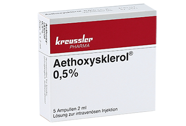 AETHOXYSKLEROL % 0,5 I.V. ENJEKSİYONLUK ÇÖZELTİ İÇEREN AMPUL, 5 ADET