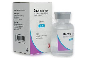 GADOTU 287 MG/ML IV ENJEKSIYON IÇIN ÇÖZELTI IÇEREN FLAKON,15 ML