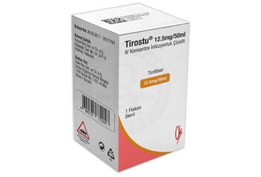 TIROSTU 12.5 MG/50 ML IV KONSANTRE İNFÜZYONLUK ÇÖZELTİ, 1 ADET