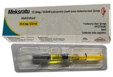 MEKSRATU 12.5 MG/0.5 ML ENJEKSİYONLUK ÇÖZELTİ İÇEREN KULLANIMA HAZIR ŞIRINGA, 1 ADET