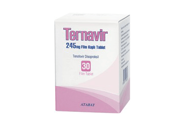 TERNAVIR 245 MG FILM KAPLI TABLET, 30 ADET