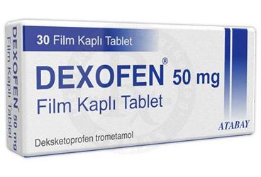 Dexofen 50 mg Film Kaplı Tablet, 30 ADET