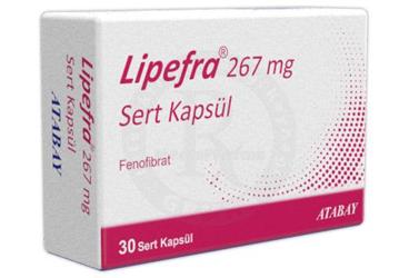 Lipefra 267 mg Sert Kapsül, 30 adet