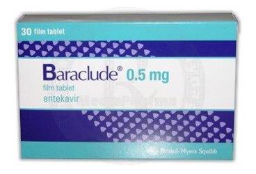 BARACLUDE 0,5 MG FILM TABLET, 30 ADET