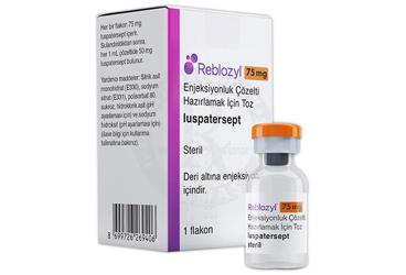 REBLOZYL 75 MG ENJEKSİYONLUK ÇÖZELTİ HAZIRLAMAK İÇİN TOZ, 1 ADET